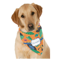 Toucans Dog Bandana Scarf w/ Name or Text