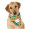 Toucans Dog Bandana Scarf w/ Name or Text