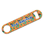 Toucans Bar Bottle Opener - White w/ Name or Text