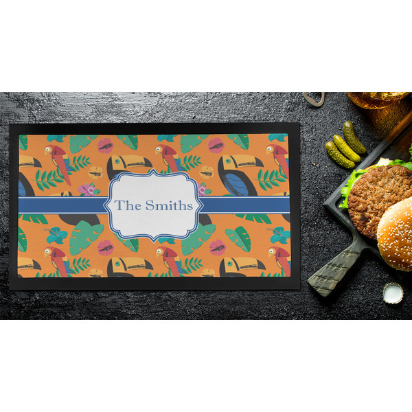 Toucans Bar Mat - Small - LIFESTYLE