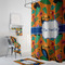Toucans Bath Towel Sets - 3-piece - In Context