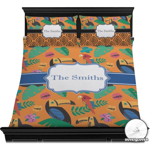 Toucans Bedding Set (Queen) - Duvet