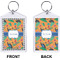 Toucans Bling Keychain (Front + Back)