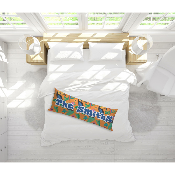Toucans Body Pillow - LIFESTYLE