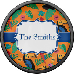 Toucans Cabinet Knob (Black) (Personalized)