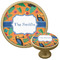 Toucans Cabinet Knob - Gold (Personalized)