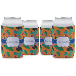 Toucans Can Cooler (12 oz) - Set of 4 w/ Name or Text