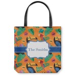 Toucans Canvas Tote Bag - Small - 13"x13" (Personalized)