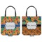 Toucans Canvas Tote - Front and Back