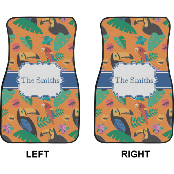 Toucans Car Mat Front - Approval