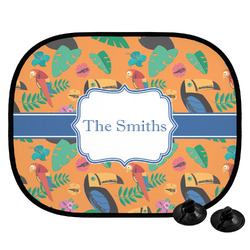 Toucans Car Side Window Sun Shade (Personalized)