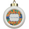 Toucans Ceramic Ball Ornament (Personalized)