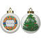Toucans Ceramic Christmas Ornament - X-Mas Tree (APPROVAL)