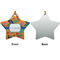 Toucans Ceramic Flat Ornament - Star Front & Back (APPROVAL)