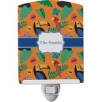Toucans Ceramic Night Light (Personalized)