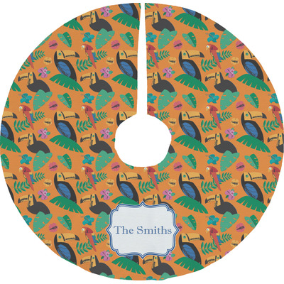 Toucans Tree Skirt (Personalized)