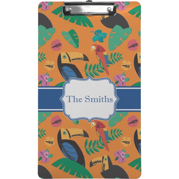 Custom Toucans Clipboard (Legal Size) (Personalized)