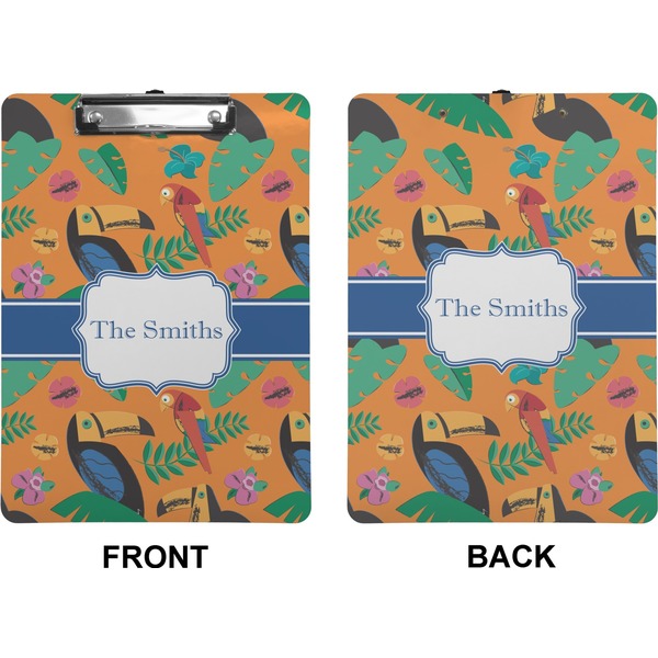 Toucans Clipboard (Letter) (Front + Back)