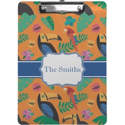 Toucans Clipboard (Personalized)
