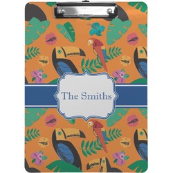 Toucans Clipboard (Personalized)