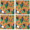 Toucans Cloth Napkins - Personalized Dinner (APPROVAL) Set of 4