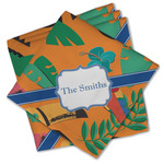 Toucans Cloth Cocktail Napkins - Set of 4 w/ Name or Text