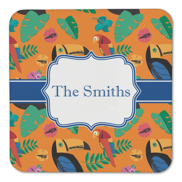 Toucans Coaster Set - FRONT (one)