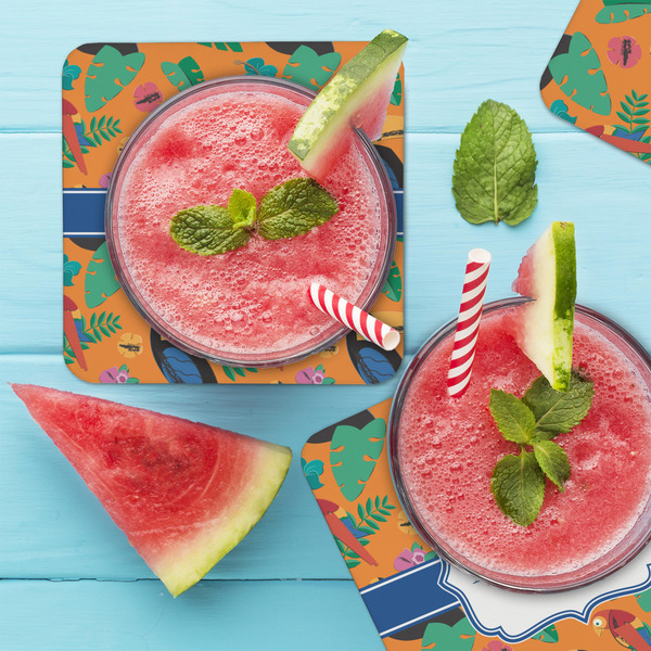 Toucans Coaster Set - LIFESTYLE