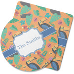Toucans Rubber Backed Coaster (Personalized)