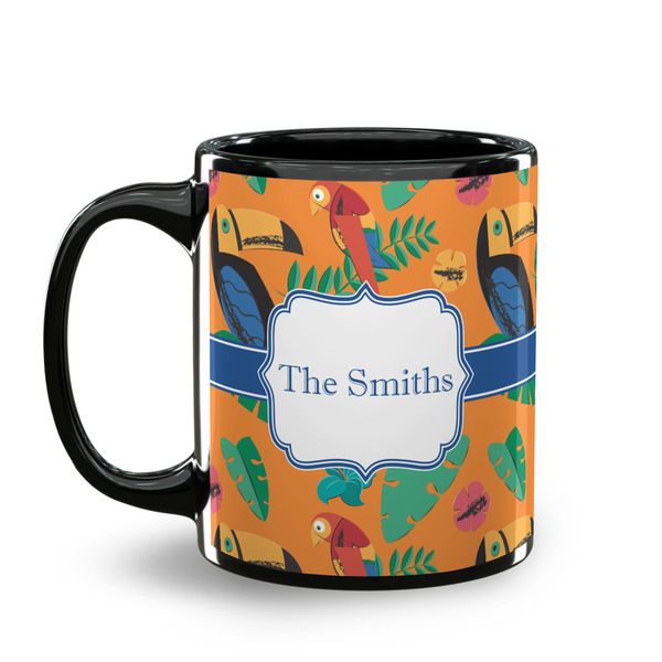 Toucans Coffee Mug - 11 oz - Black