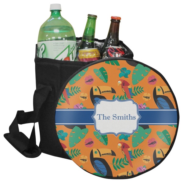 Custom Toucans Collapsible Cooler & Seat (Personalized)