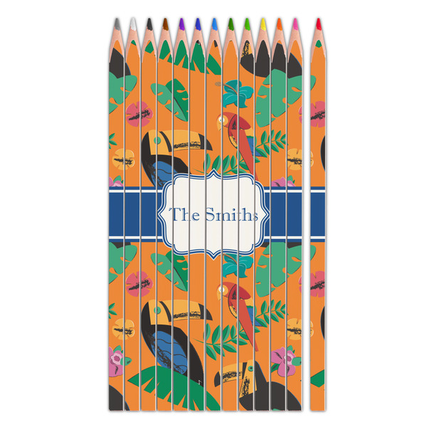 Custom Toucans Colored Pencils (Personalized)