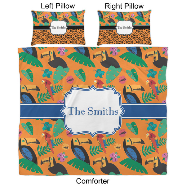Toucans Comforter Set - King - Approval