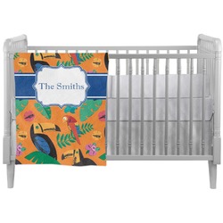 Toucans Crib Comforter / Quilt (Personalized)