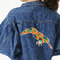 Toucans Twill Iron On Patch - Custom Shape - 3XL