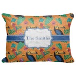Toucans Decorative Baby Pillowcase - 16"x12" (Personalized)
