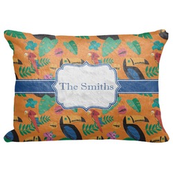 Toucans Decorative Baby Pillowcase - 16"x12" (Personalized)