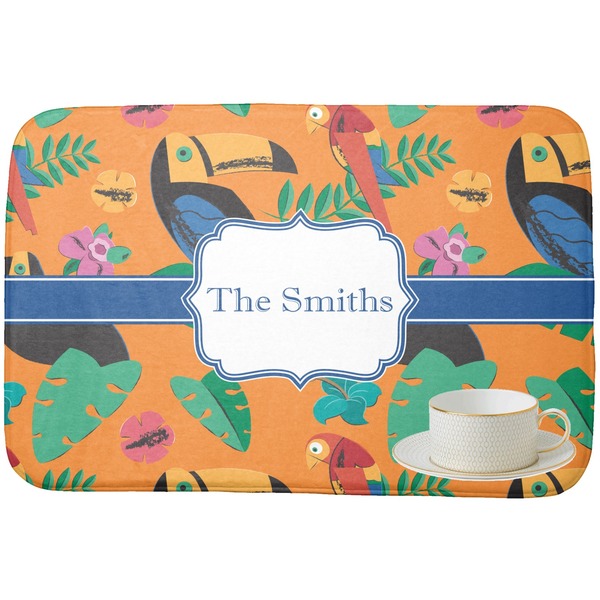 Toucans Dish Drying Mat