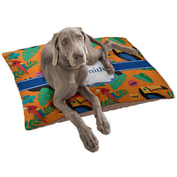 Toucans Dog Bed - Large w/ Name or Text