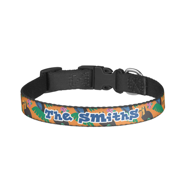 Custom Toucans Dog Collar - Large (Personalized)
