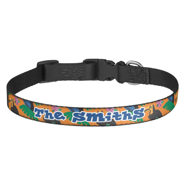 Custom Toucans Dog Collar - Medium (Personalized)