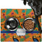 Toucans Dog Food Mat - Large LIFESTYLE