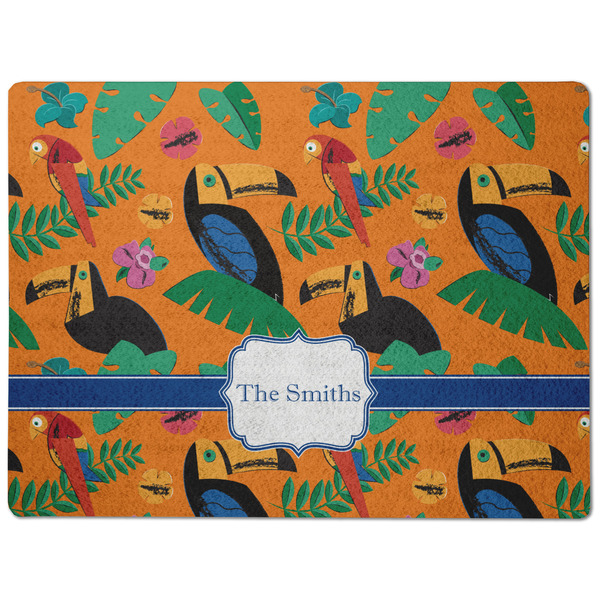 Toucans Dog Food Mat - Medium without bowls