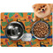 Toucans Dog Food Mat - Small w/ Name or Text