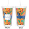 Toucans Double Wall Tumbler with Straw - Approval