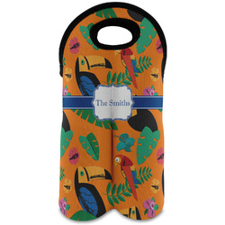 Toucans Wine Tote Bag (2 Bottles) (Personalized)