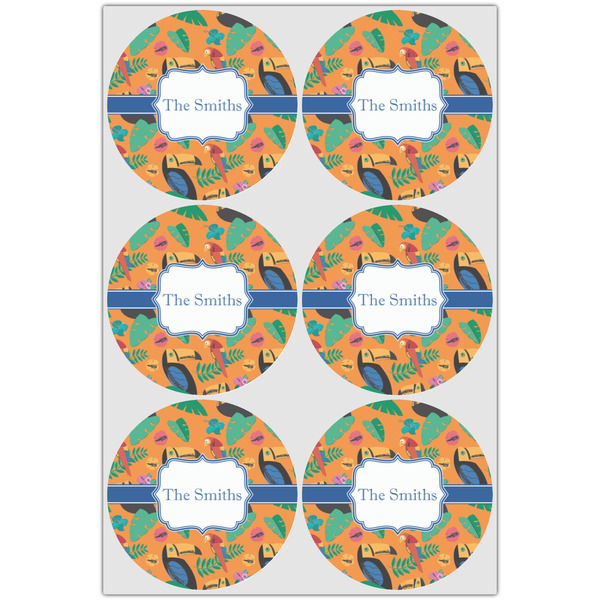 Toucans Drink Topper - Large - Set of 6