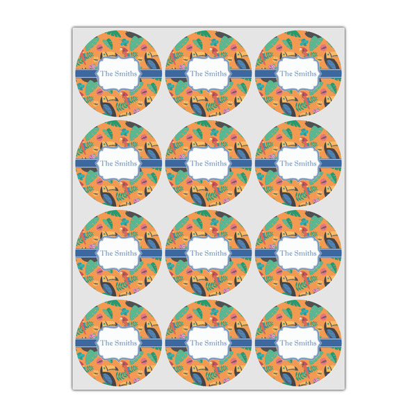 Toucans Drink Topper - Small - Set of 12