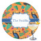 Toucans Printed Drink Topper - 3.5" (Personalized)