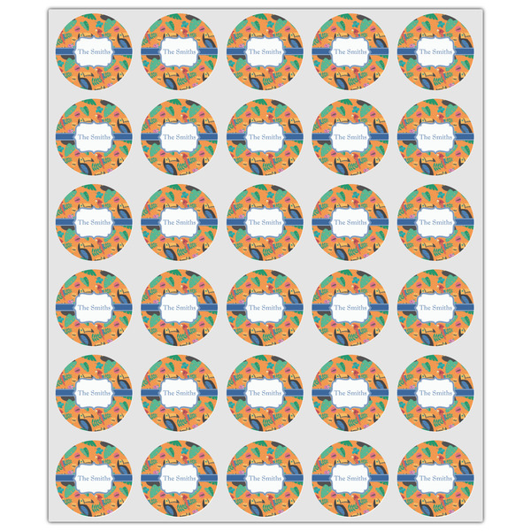 Toucans Drink Topper - XSmall - Set of 30